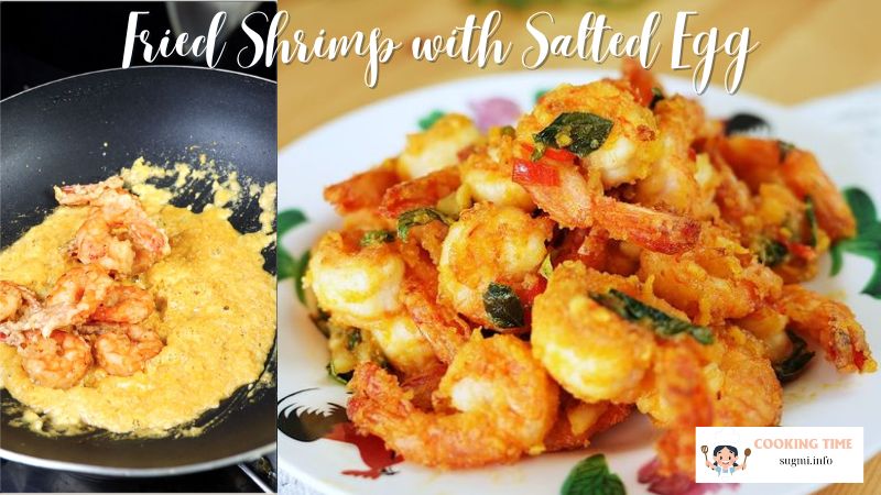 Fried Shrimp with Salted Egg